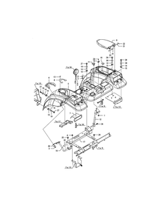 Part Location Diagram of CY-1A7510-62100 MTD Bar, Assist